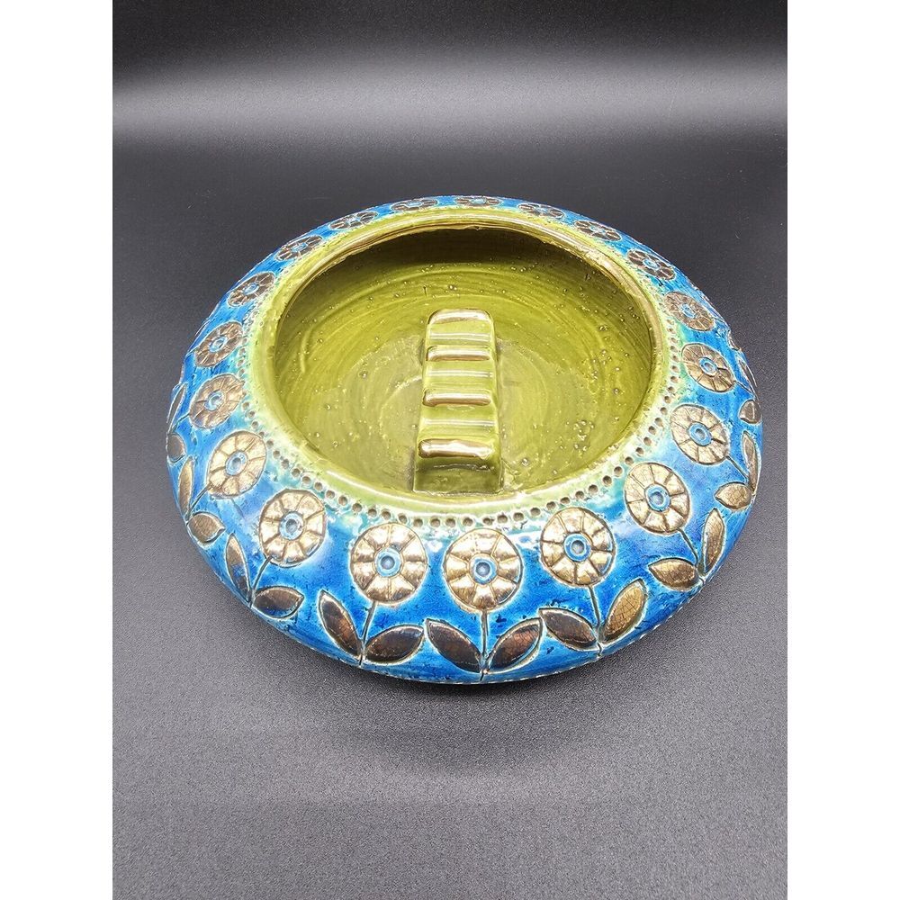 1960s‎ Aldo Londi Bitossi Rosenthal Netter Ashtray Floral Italy - Picture 4 of 9